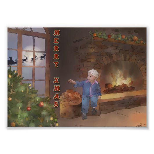 Weihnachtswunder fotodruck (Vorne)