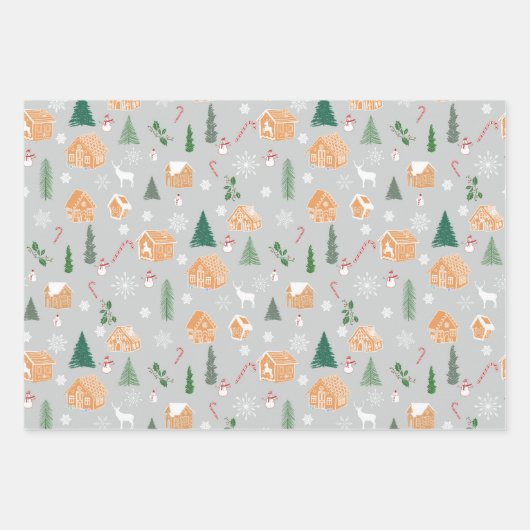 Weihnachtswunder Geschenkpapier Set (Vorderseite 3)