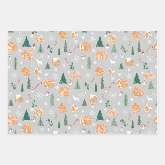 Weihnachtswunder Geschenkpapier Set (Vorderseite)