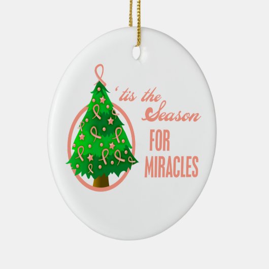 Weihnachtswunder im Uterus Keramikornament (Rechts)