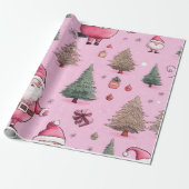 Weihnachtswunder-Wunderland-Wrapping Paper Geschenkpapier (Ungerollt)