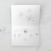 Weihnachtswunderliche Engels-Karte Feiertagskarte (Innenseite)