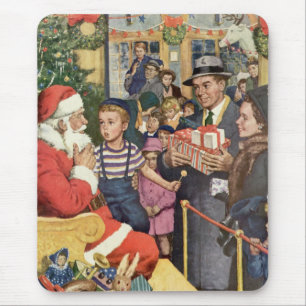 Weihnachtswunsch aus der Vergangenheit, Junge auf  Mousepad
