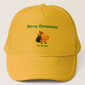 Weihnachtswunsch bedruckt Elegant Handsome Cap Coo Truckerkappe (Vorderseite)