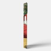 Weihnachtswunsch, Junge auf Weihnachtsmann Case-Mate iPhone Hülle (Rückseite / Rechts)