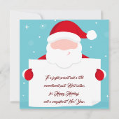 Weihnachtswünsche (Rückseite)