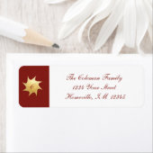 Weihnachtswünsche - Adressetiketten (Insitu)