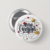 Weihnachtswünsche Button (Vorne & Hinten)