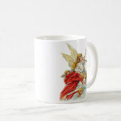 Weihnachtswünsche Engel Kaffeetasse (VorderseiteRechts)