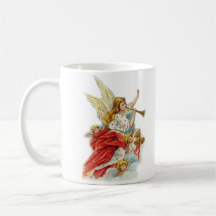 Weihnachtswünsche Engel Kaffeetasse