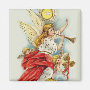 Weihnachtswünsche Engel Magnet