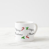 Weihnachtswünsche Espressotasse (Vorderseite Rechts)