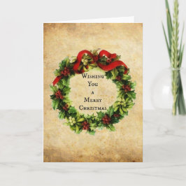 Weihnachtswünsche Feiertagskarte