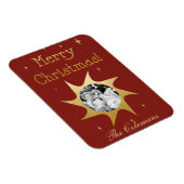 Weihnachtswünsche - Foto-Magnet Magnet (Rechte Seite)