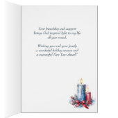 Weihnachtswünsche für den Feuerwerkskörper Ihrer F (Innen (Rechts))