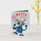 Weihnachtswünsche für Ehefrau Karte (Gelbe Blume)
