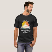 Weihnachtswünsche für einen Fischer  T-Shirt (Vorne ganz)