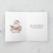 Weihnachtswünsche für Son & Daughter-Urlaub Feiertagskarte (Innenseite)