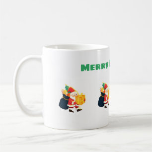 Weihnachtswünsche Gedruckt Klassischer Becher Größ Kaffeetasse