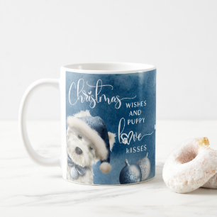 Weihnachtswünsche, Hund Lover Weihnachtsgeschenk,  Kaffeetasse