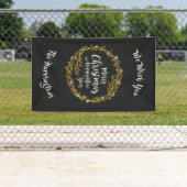 Weihnachtswünsche individuelle Name-Banner Banner (Insitu)