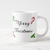 Weihnachtswünsche Jumbo-Tasse (Rechts)