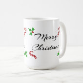 Weihnachtswünsche Kaffeetasse (VorderseiteRechts)