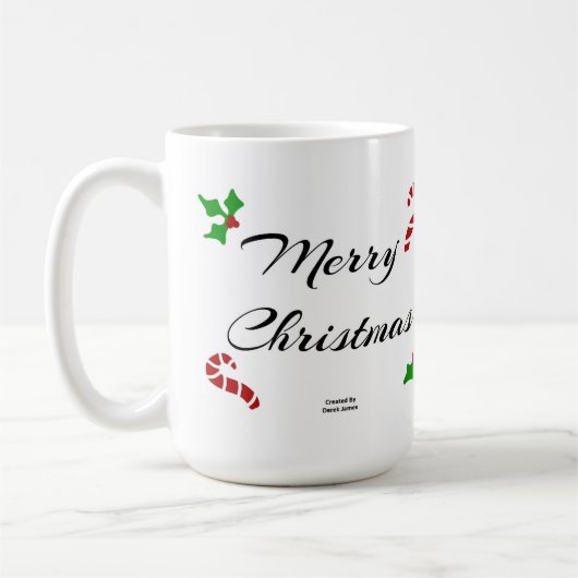 Weihnachtswünsche Kaffeetasse (Links)