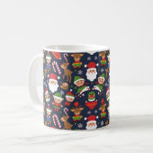 Weihnachtswünsche Kaffeetasse (Vorderseite Links)