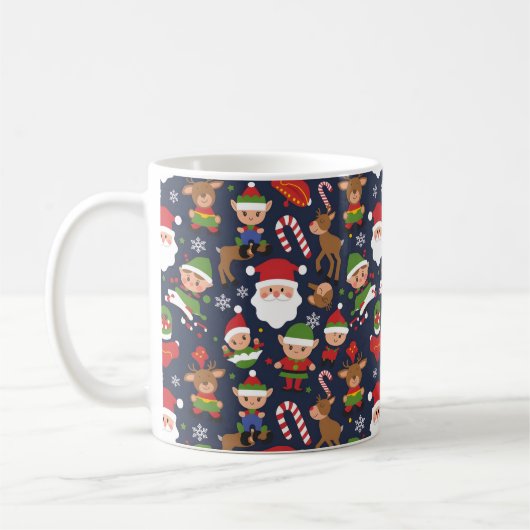 Weihnachtswünsche Kaffeetasse (Links)