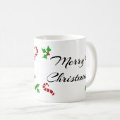 Weihnachtswünsche Kaffeetasse (VorderseiteRechts)