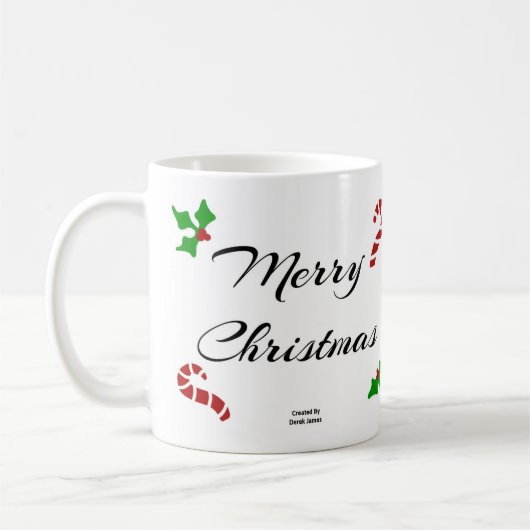 Weihnachtswünsche Kaffeetasse (Links)