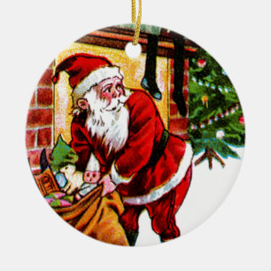 Weihnachtswünsche Keramik Ornament