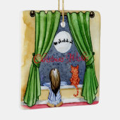 Weihnachtswünsche Keramikornament (Rechts)