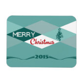 Weihnachtswünsche Magnet (Horizontal)