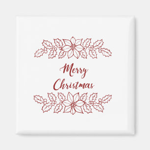 Weihnachtswünsche Magnet