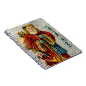 Weihnachtswünsche mit dem Weihnachtsmann Notizblock (Rechte Seite)