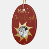 Weihnachtswünsche - Ornament (Links)