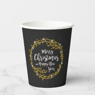 Weihnachtswünsche Pappbecher