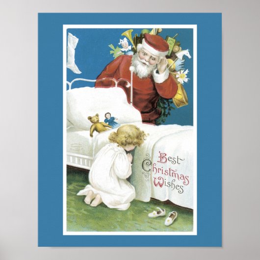 Weihnachtswünsche Poster (Vorne)