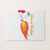 Weihnachtswünsche Puzzle (Horizontal)