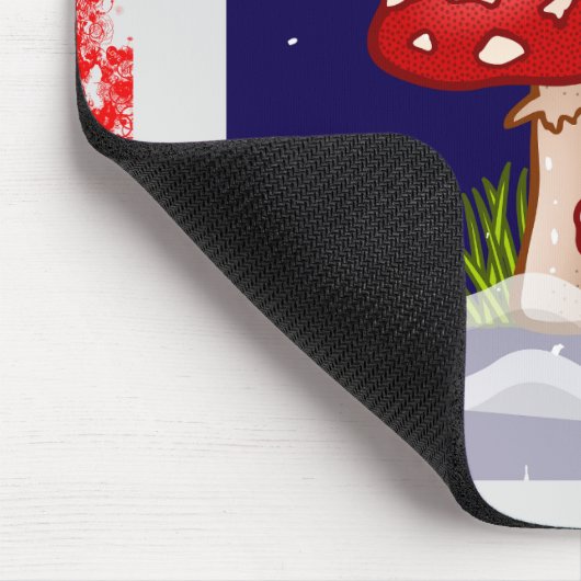 Weihnachtswünsche, Schneetage Mousepad (Ecke)