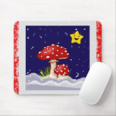 Weihnachtswünsche, Schneetage Mousepad (Mit Mouse)