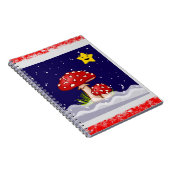 Weihnachtswünsche, Schneetage Notizblock (Rechte Seite)