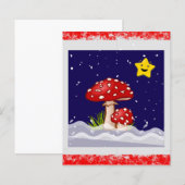 Weihnachtswünsche, schneitagen (Vorne/Hinten)