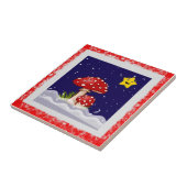 Weihnachtswünsche, schneitagen fliese (Seite)