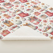 Weihnachtswünsche Sherpadecke (3/4)