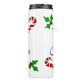 Weihnachtswünsche Thermobecher Thermosbecher (Rückseite)