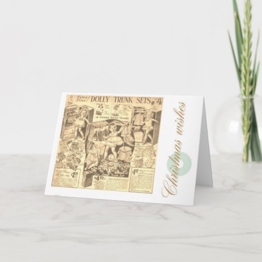 Weihnachtswünsche von Bruce Tunis Karte (Vorderseite)