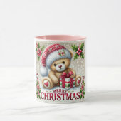 Weihnachtswünsche von Teddy Tasse (Zentrum)
